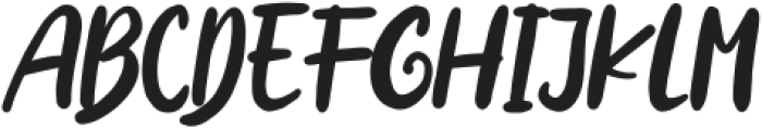 Boorish Brush Regular ttf (400) Font UPPERCASE