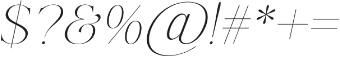 Boraos-Italic otf (400) Font OTHER CHARS