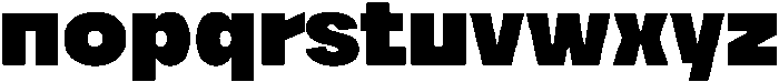 Borde Black otf (900) Font LOWERCASE