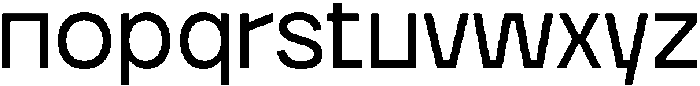 Borde Light otf (300) Font LOWERCASE