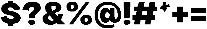 Borde Solid otf (400) Font OTHER CHARS