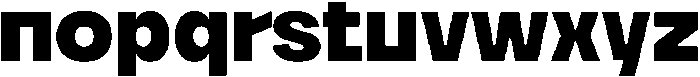 Borde Solid otf (400) Font LOWERCASE