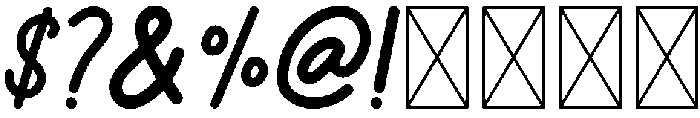 Borderland Regular otf (400) Font OTHER CHARS