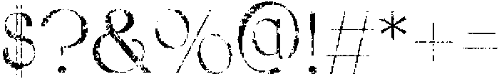 BordieStamp-Regular otf (400) Font OTHER CHARS