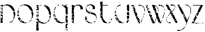 BordieStamp-Regular otf (400) Font LOWERCASE