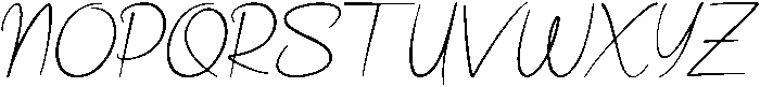 Bordnest Italic otf (400) Font UPPERCASE