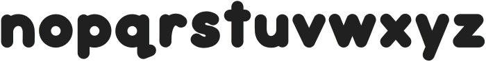 Bored Regular otf (400) Font LOWERCASE