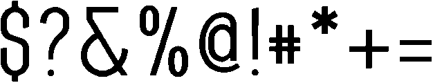 Borela Regular otf (400) Font OTHER CHARS