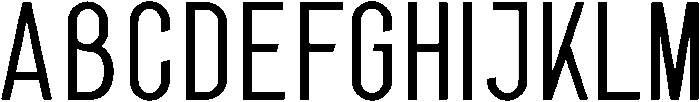Borela Regular otf (400) Font UPPERCASE