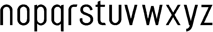 Borela Regular otf (400) Font LOWERCASE