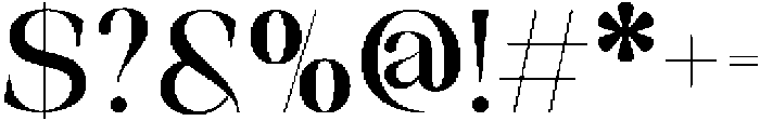 Borello Regular otf (400) Font OTHER CHARS