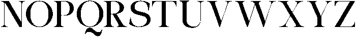 Borello Regular otf (400) Font UPPERCASE