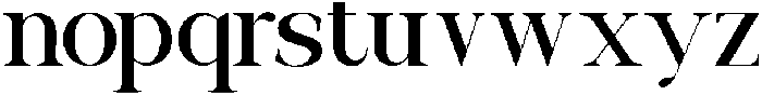 Borello Regular otf (400) Font LOWERCASE