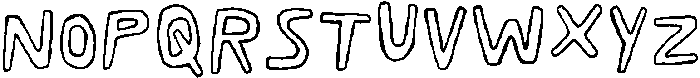 Borem Outline otf (400) Font UPPERCASE