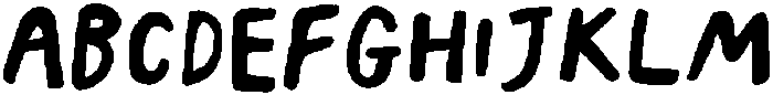 Borem Regular otf (400) Font UPPERCASE
