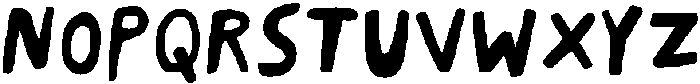 Borem Regular otf (400) Font UPPERCASE