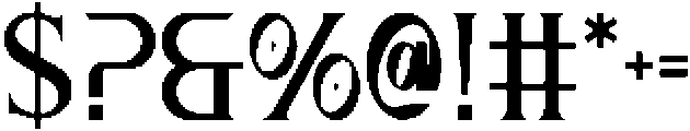 Borfan otf (400) Font OTHER CHARS