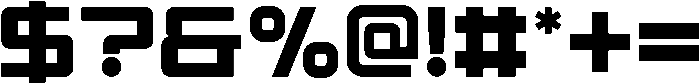 Borga Regular otf (400) Font OTHER CHARS