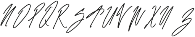Borias Signature Signature otf (400) Font UPPERCASE