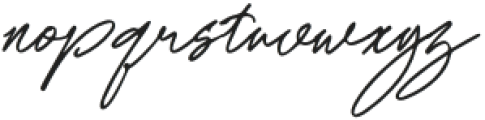 Borias Signature Signature otf (400) Font LOWERCASE