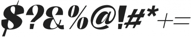 Boring Sans C Heavy Italic otf (800) Font OTHER CHARS