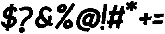Borlasino Oblique otf (400) Font OTHER CHARS