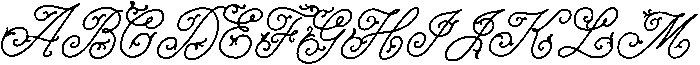 Born Angel Bold Regular otf (700) Font UPPERCASE