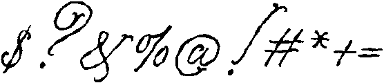 Born Angel Ink Regular otf (400) Font OTHER CHARS