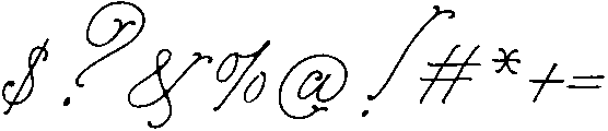 Born Angel Regular otf (400) Font OTHER CHARS