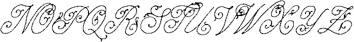 Born Angel Regular otf (400) Font UPPERCASE