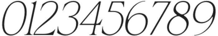 Bornean Italic otf (400) Font OTHER CHARS