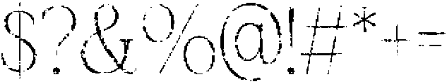 BorneanStamp-Regular otf (400) Font OTHER CHARS