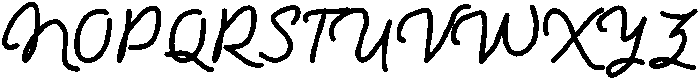 Borneo Regular otf (400) Font UPPERCASE