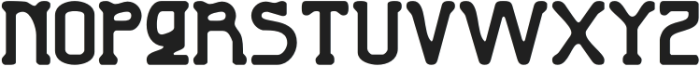 BornineRough-Regular otf (400) Font UPPERCASE