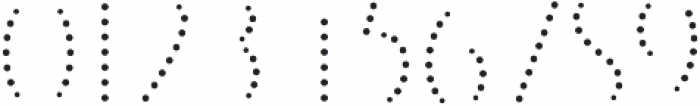 Boromir Caps Fill Dot otf (400) Font OTHER CHARS