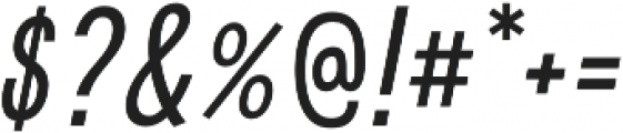 Boronia Italic otf (400) Font OTHER CHARS