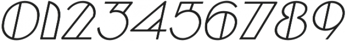 Borotello Bold Italic otf (700) Font OTHER CHARS