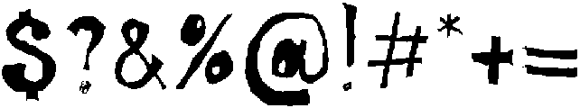 Borrok Typeface Regular otf (400) Font OTHER CHARS