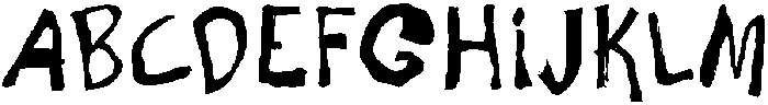 Borrok Typeface Regular otf (400) Font UPPERCASE