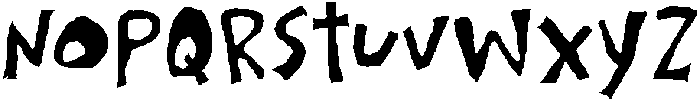 Borrok Typeface Regular otf (400) Font LOWERCASE