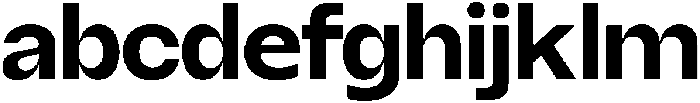 Borscha Bold otf (700) Font LOWERCASE