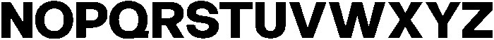 Borscha Extra Bold otf (700) Font UPPERCASE