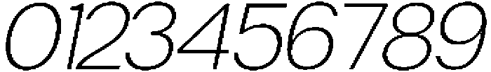 Borscha Extra Light Italic otf (200) Font OTHER CHARS