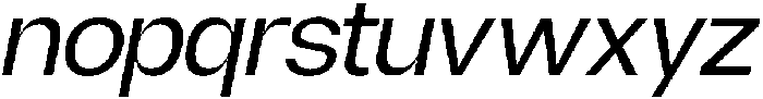 Borscha Italic otf (400) Font LOWERCASE