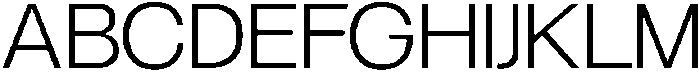 Borscha Light otf (300) Font UPPERCASE
