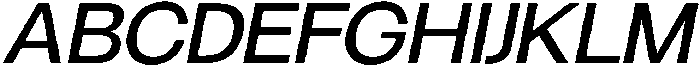 Borscha Medium Italic otf (500) Font UPPERCASE