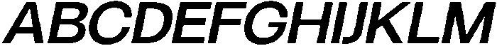 Borscha Semi Bold Italic otf (600) Font UPPERCASE