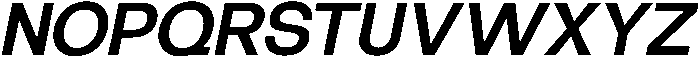 Borscha Semi Bold Italic otf (600) Font UPPERCASE