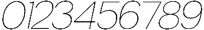 Borscha Thin Italic otf (100) Font OTHER CHARS
