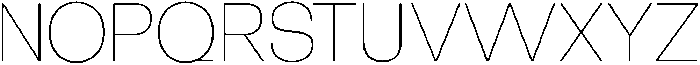 Borscha Thin otf (100) Font UPPERCASE